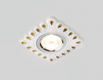 Точечный светильник Ambrella D5550 W/YL