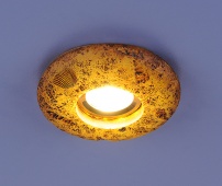 Точечный светильник со светодиодной подсветкой Elektrostandard 3060 желтая подсветка (YL/Led)
