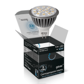 Светодиодная лампа Gauss LED MR16 5W SMD 4100K GU5.3 диммируемая