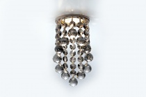 Точечный светильник Ambrella K205C KF/G золото/дымчатый