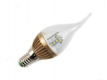 Светодиодная лампа  Estares Candle BA 4.5W/Cool White E14