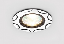 Точечный светильник Ambrella A640 BK/AL