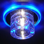 Точечный светильник со светодиодной подсветкой Elektrostandard N4R BL (синий)